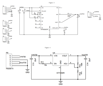 原理图 - STMicroelectronics STEVAL-QUADV01评估板